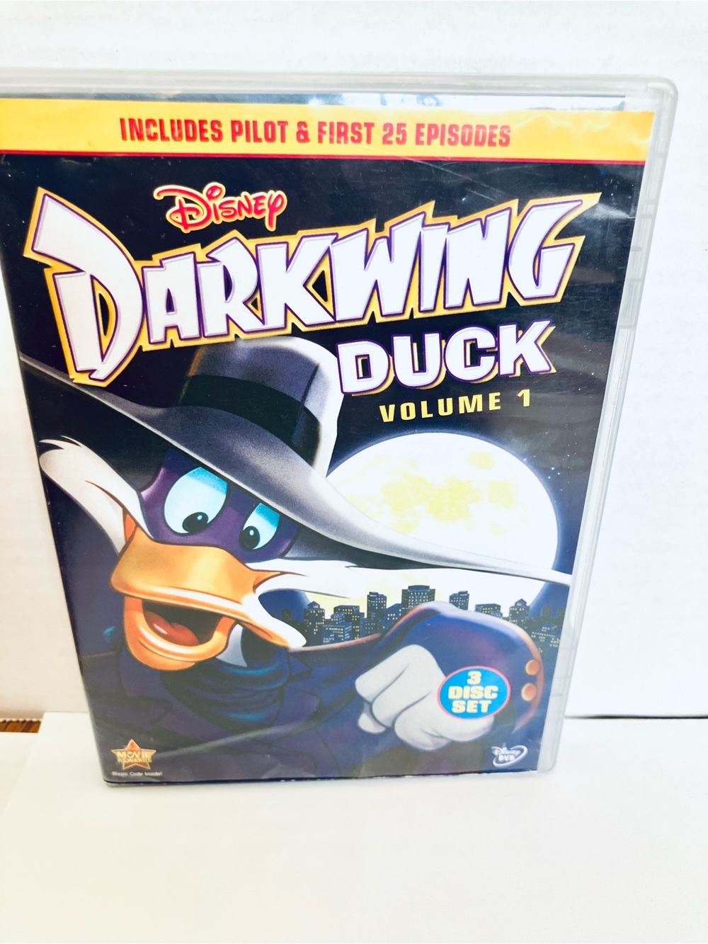 Disney Darkwing Duck Vol 1 DVD 3 Disc Set Includes Pilot+First 25 Ep Works